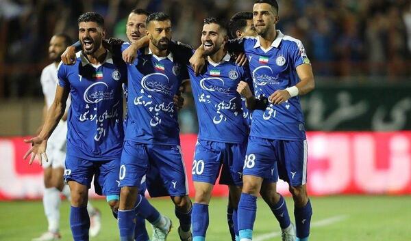 عکس تیمی استقلال مقابل الغرافه