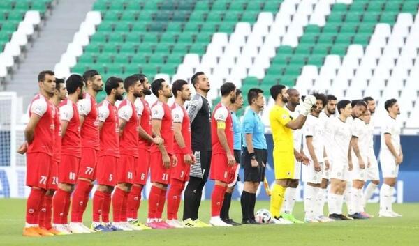 عکس تیمی پرسپولیس مقابل السد