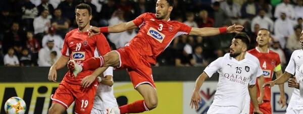 عکس تیمی پرسپولیس مقابل السد
