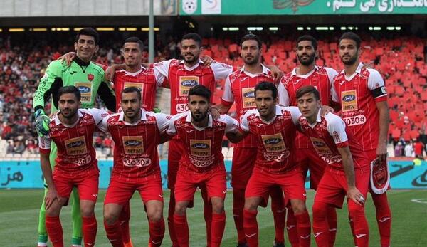 عکس تیمی پرسپولیس مقابل السد
