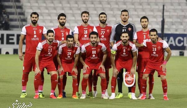 عکس تیمی پرسپولیس مقابل السد