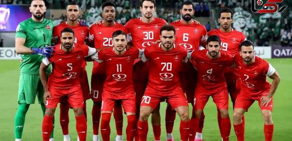 عکس تیمی پرسپولیس مقابل السد