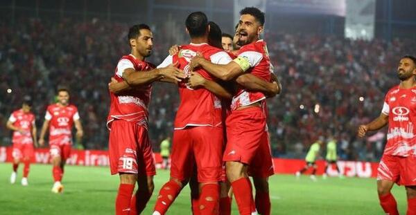 عکس تیمی پرسپولیس مقابل السد