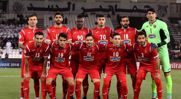 عکس تیمی پرسپولیس مقابل السد