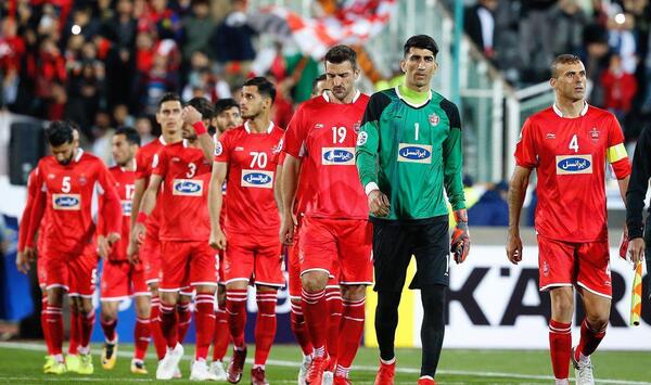 عکس تیمی پرسپولیس مقابل السد