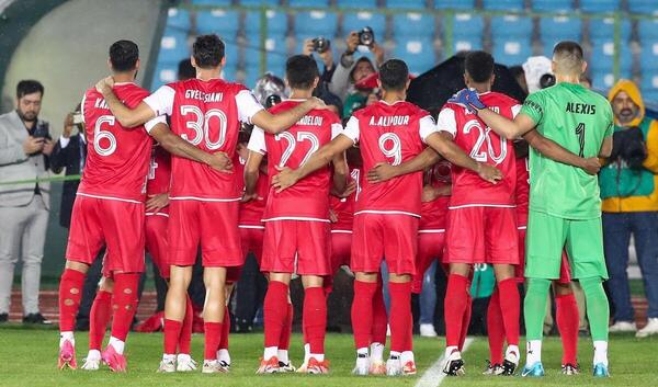 عکس تیمی پرسپولیس مقابل السد