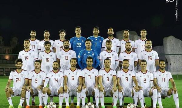عکس بازیکنان تیم ملی ایران امروز