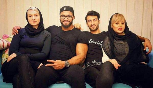 عکس بازیکنان تیم ملی فوتبال ایران با همسرانشان
