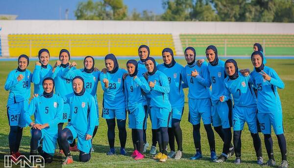 عکس بازیکنان تیم ملی فوتبال بانوان ایران