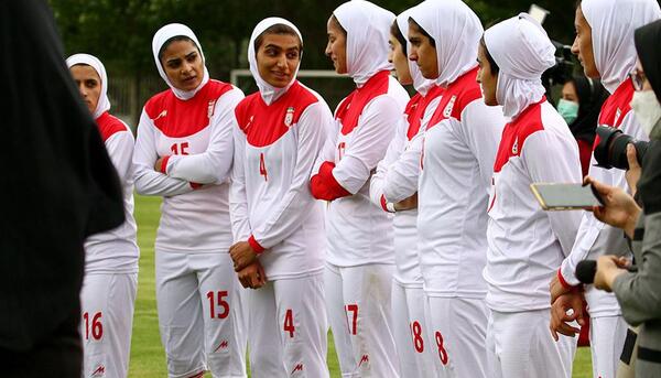عکس بازیکنان تیم ملی فوتبال بانوان ایران