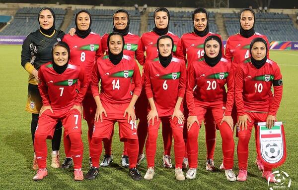 عکس بازیکنان تیم ملی فوتبال بانوان ایران