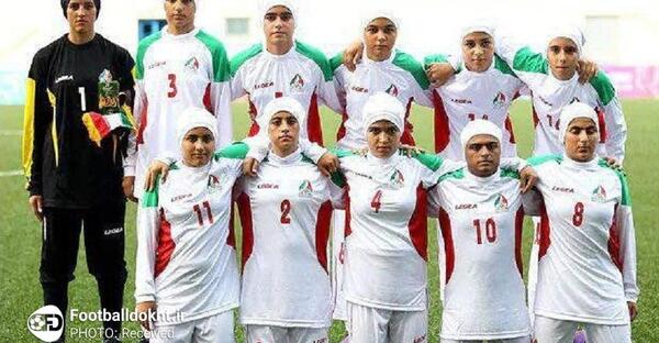 عکس بازیکنان تیم ملی فوتبال بانوان ایران
