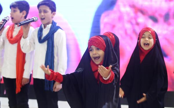 عکس گروه سرود نجم الثاقب