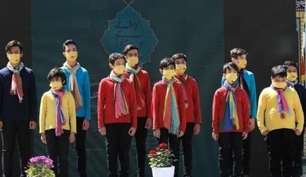 عکس گروه سرود نجم الثاقب