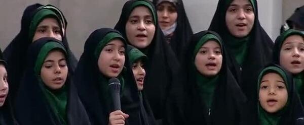 عکس گروه سرود دختران