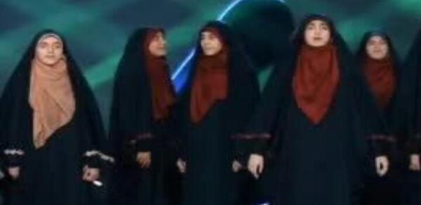 عکس گروه سرود دختران