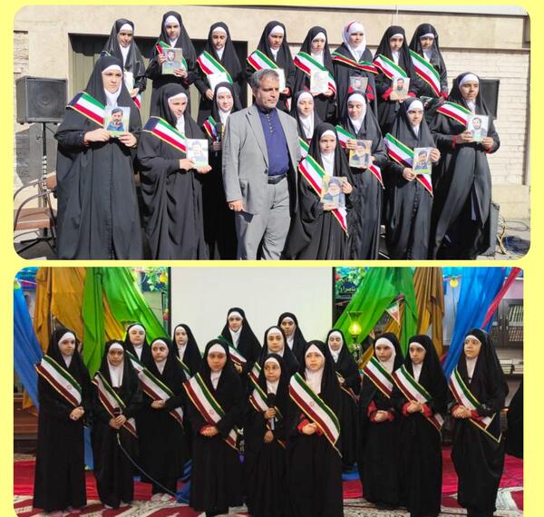 عکس گروه سرود مدرسه