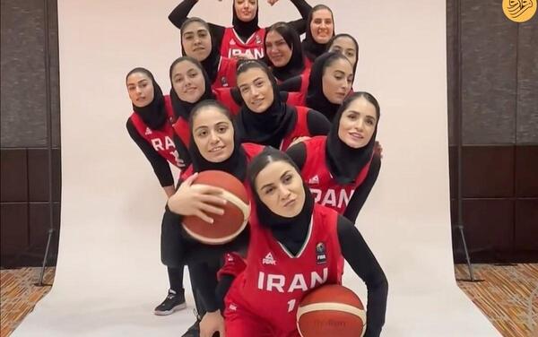 عکس زنان بازیکنان تیم ملی ایران