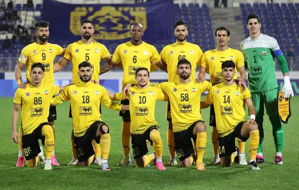عکس بازیکنان تیم سپاهان اصفهان