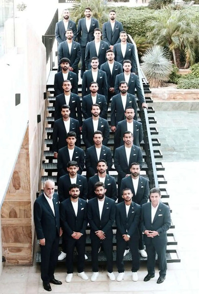 عکس از بازیکنان تیم سپاهان