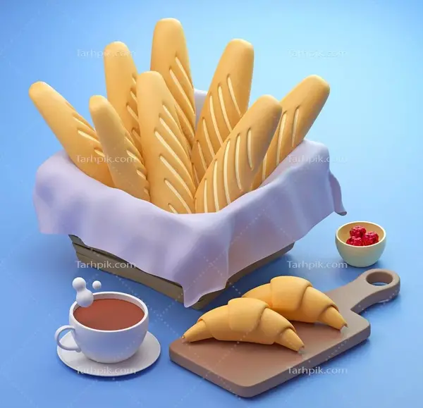 عکس گروه غلات کارتونی