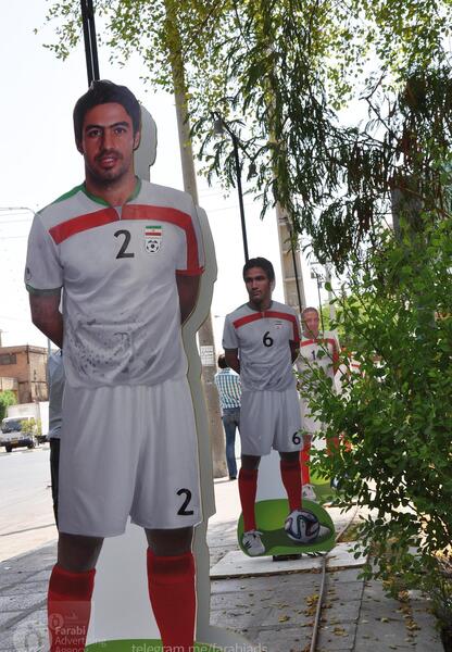 عکس بازیکنان تیم ملی ایران در جام جهانی 2014