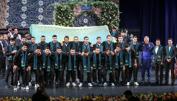 عکس بازیکنان تیم ملی ایران در جام جهانی 2014