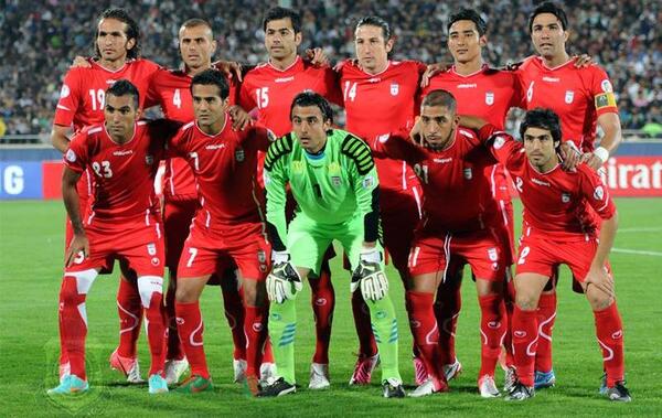 عکس بازیکنان تیم ملی ایران در جام جهانی 2014