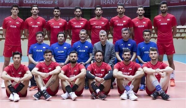 عکس بازیکنان تیم ملی والیبال جوانان ایران