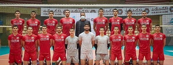 عکس بازیکنان تیم ملی والیبال جوانان ایران