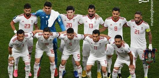 عکس جدید بازیکنان تیم ملی فوتبال ایران