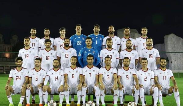 عکس جدید بازیکنان تیم ملی فوتبال ایران