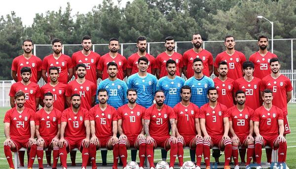 عکس جدید بازیکنان تیم ملی فوتبال ایران