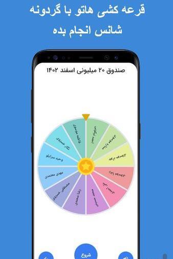 عکس نوشته گروه قرعه کشی