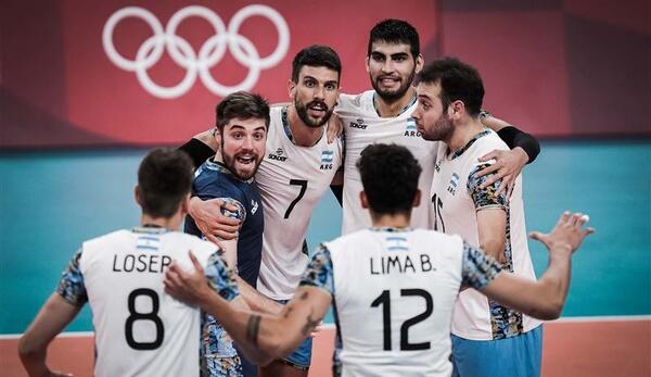 اسامي بازيكنان عکس بازیکنان تیم ملی والیبال آرژانتین
