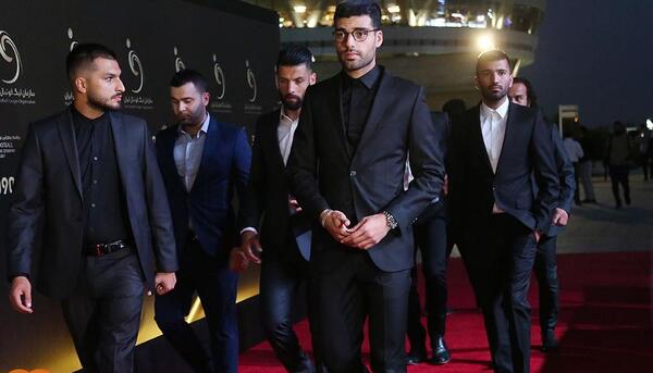 عکس بازیکنان تیم ملی ایران با کت و شلوار