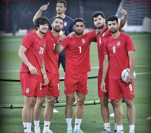 عکس بازیکنان تیم ملی ایران در قطر