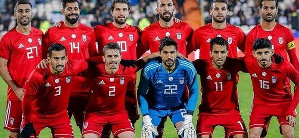 عکس بازیکنان تیم ملی ایران با اسم