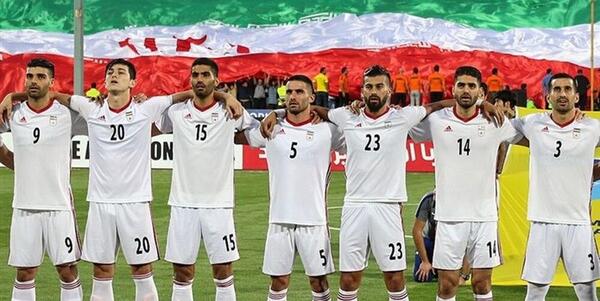 عکس بازیکنان تیم ملی ایران با اسم