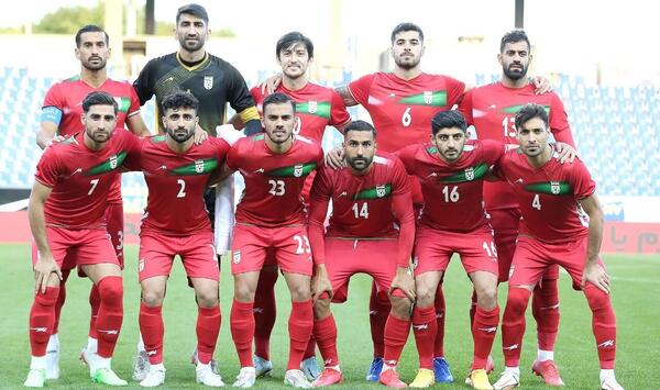 عکس بازیکنان تیم ملی ایران با اسم