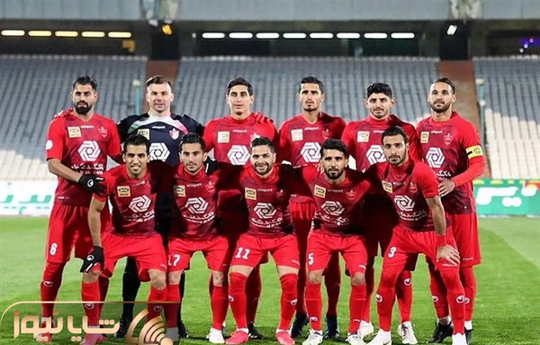 اعضای تیم پرسپولیس با عکس