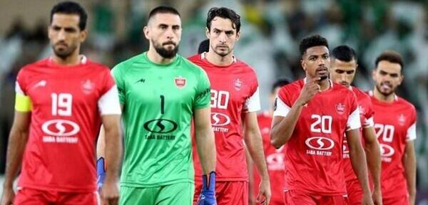 اعضای تیم پرسپولیس با عکس