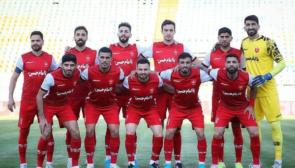 اعضای تیم پرسپولیس با عکس