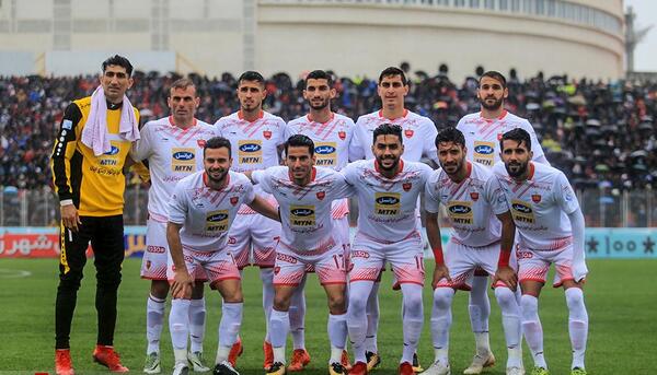 اعضای تیم پرسپولیس با عکس