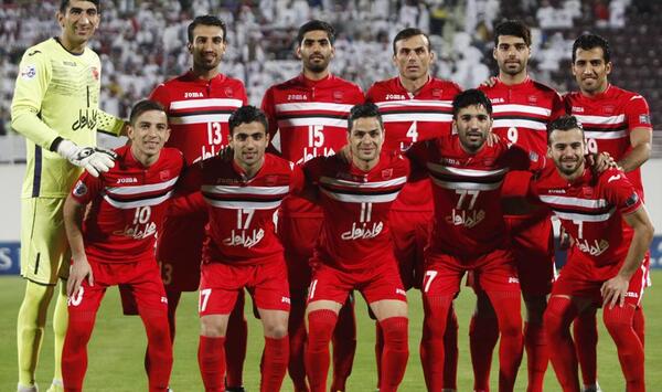 اعضای تیم پرسپولیس با عکس