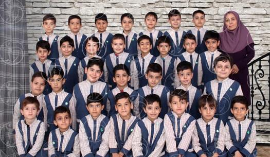 عکس گروه مدرسه پسرانه