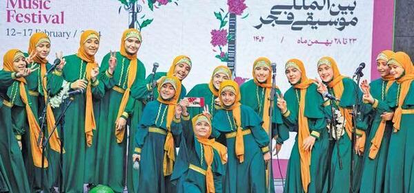 عکس گروه سرود شمیم یاس