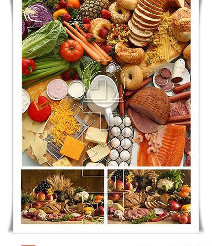 عکس گروه های مواد غذایی