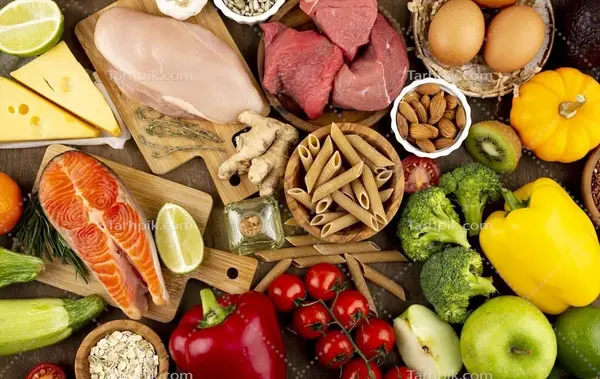 عکس گروه های مواد غذایی