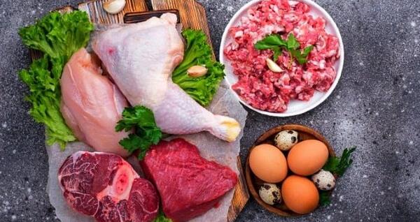 عکس گروه گوشت و حبوبات